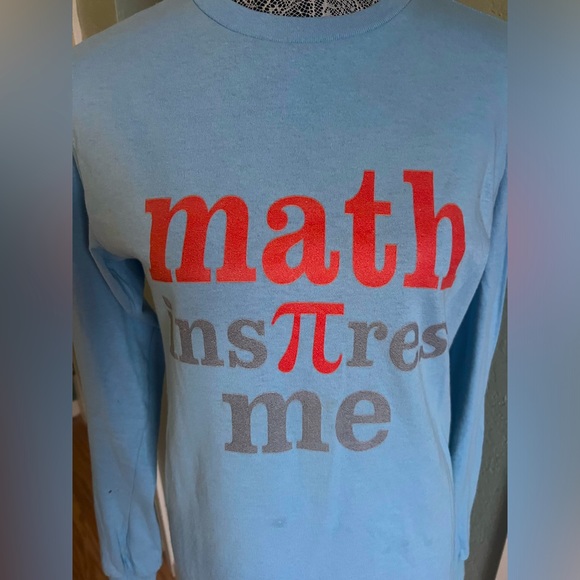 Math Inspires Me Tshirt for Pi Day - Picture 3 of 5